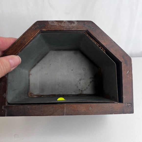 Antique Plantar Cachepot Lions Head & Ring Regency Flower Pot Inlaid Edwardian - Picture 6 of 9